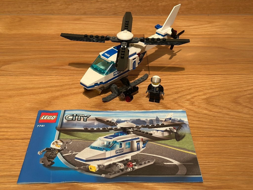 Lego City 7741 Police Helicopter, Lego, Ophalen of Verzenden, Compleet, Complete set