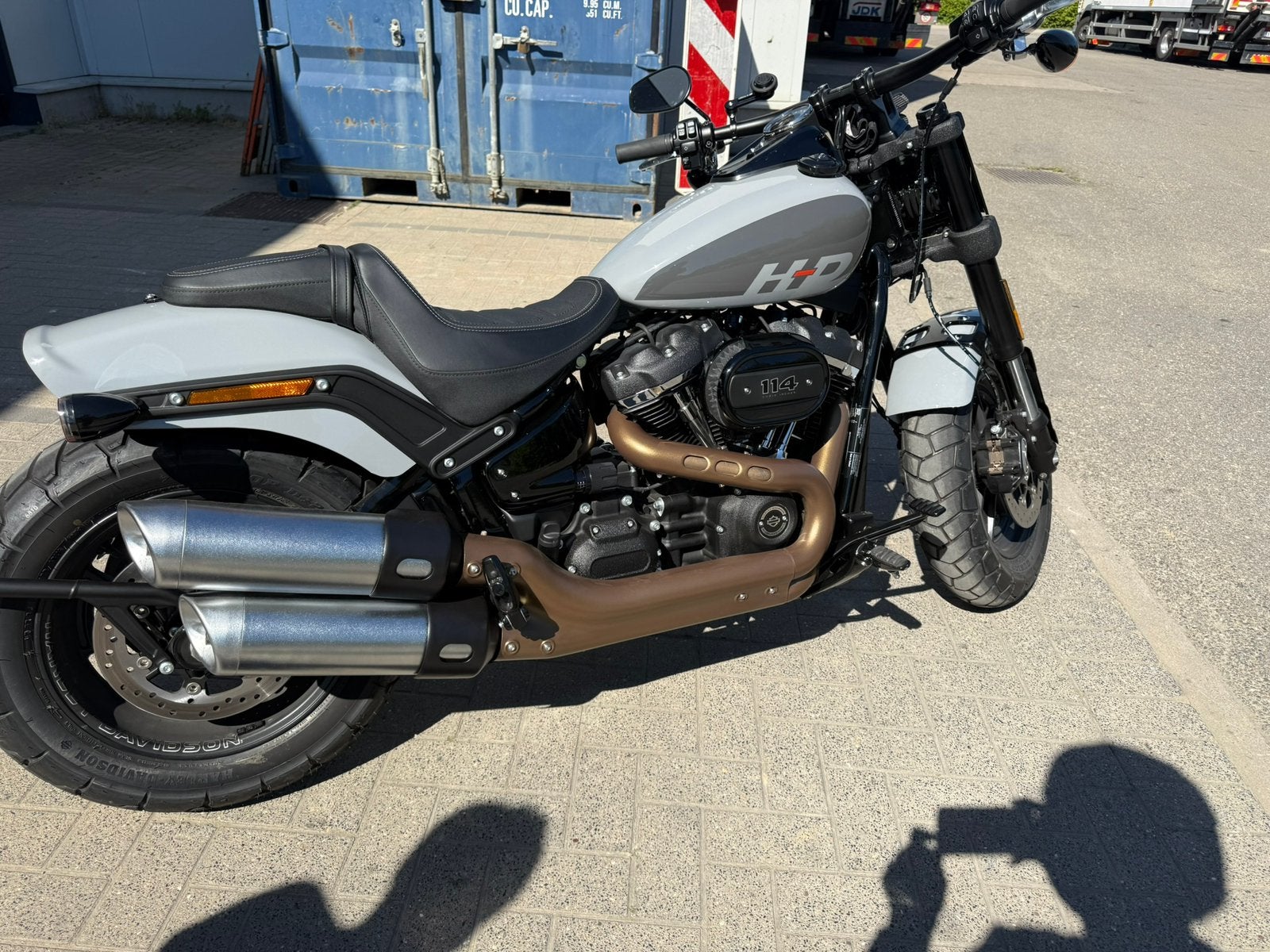 Fatbob 2024  2500 Km, Motoren, 2 cilinders, Occasion, ABS, Particulier