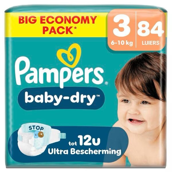 Pampers baby-dry maat 3, Enfants & Bébés, Enfants & Bébés Autre, Enlèvement, Neuf