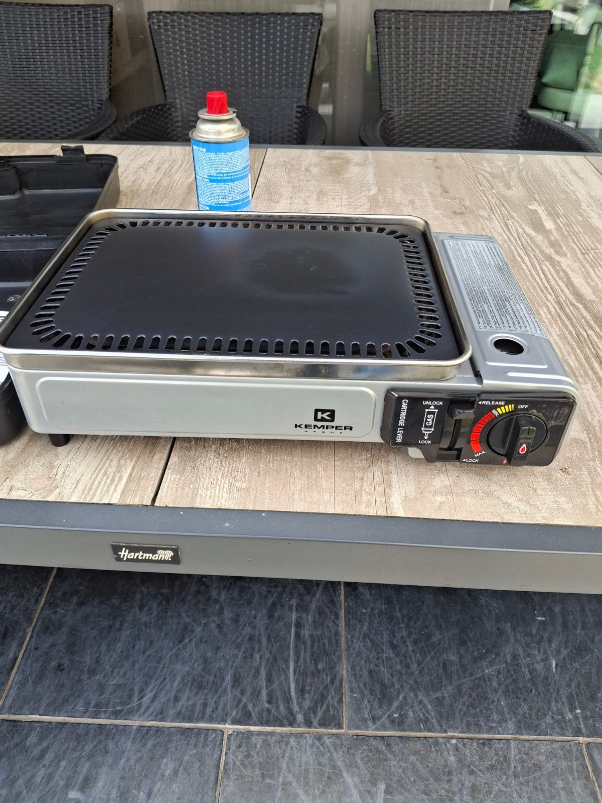 draagbare gas barbecue voor camping, Enlèvement, Comme neuf
