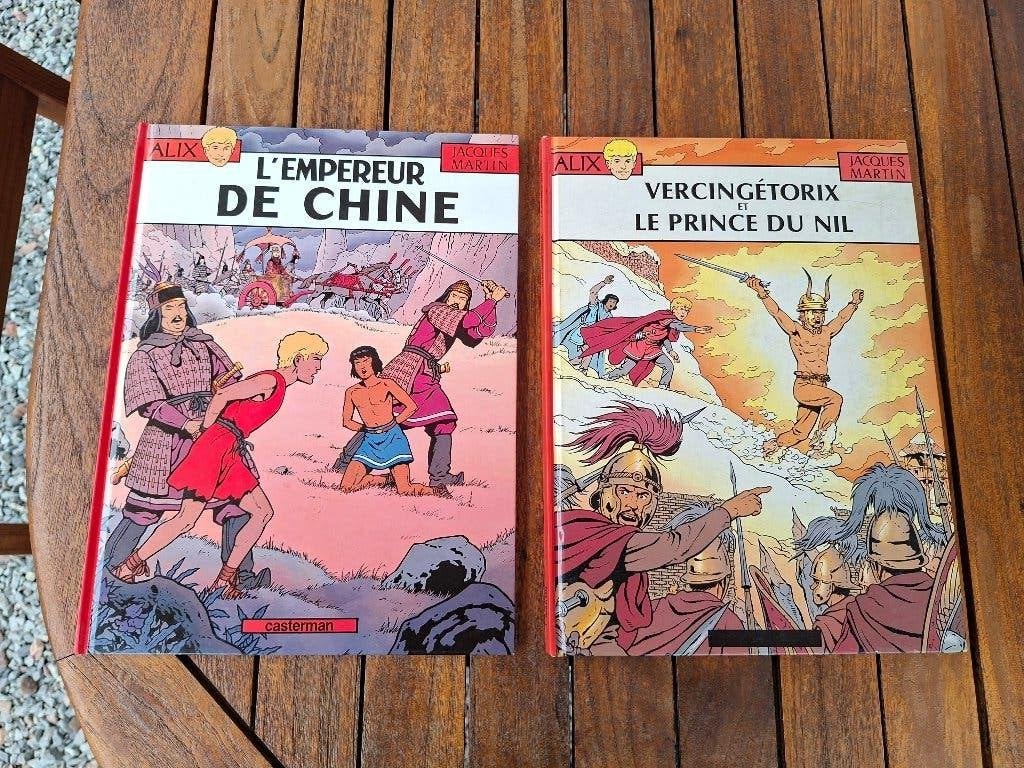LOT 2 BD ALIX REEDITION BON ETAT, Série complète ou Série, Enlèvement ou Envoi, Utilisé, Jacques Martin