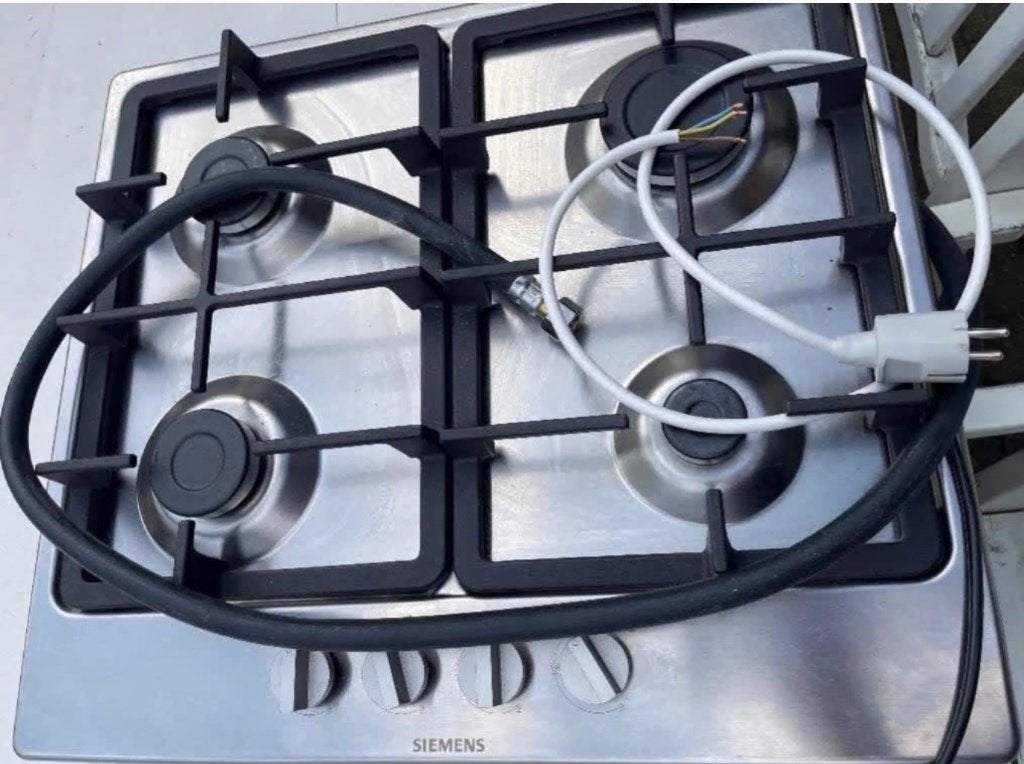 Gasfornuis Siemens, Neuf, Gaz, 4 zones de cuisson, Encastré