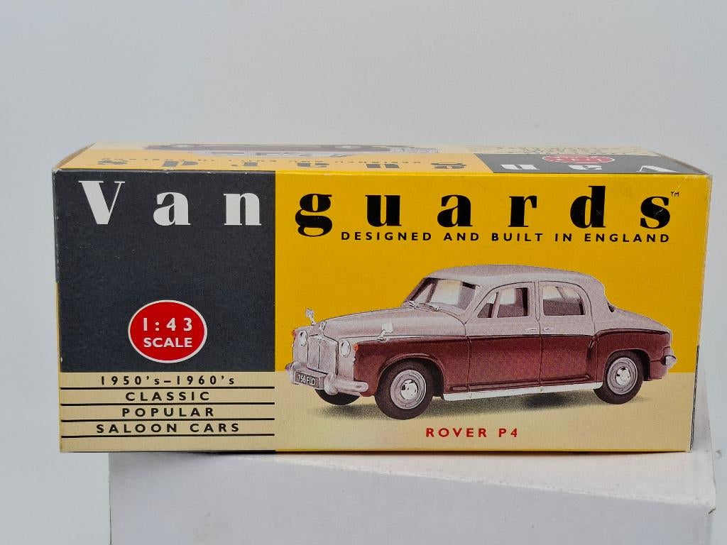 Rover P4 - Vanguards 1/43, Hobby & Loisirs créatifs, Voitures miniatures | 1:43, Envoi, Comme neuf, Voiture, Vanguards