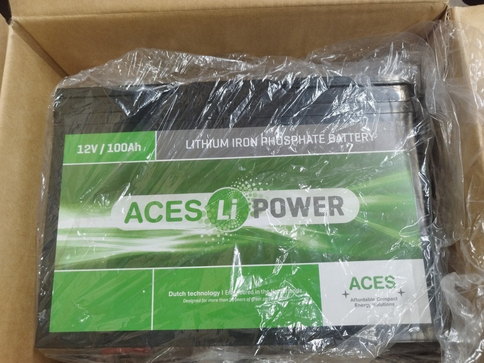 Aces Lithium Ion batterij HFA 12V 100Ah - Nieuw