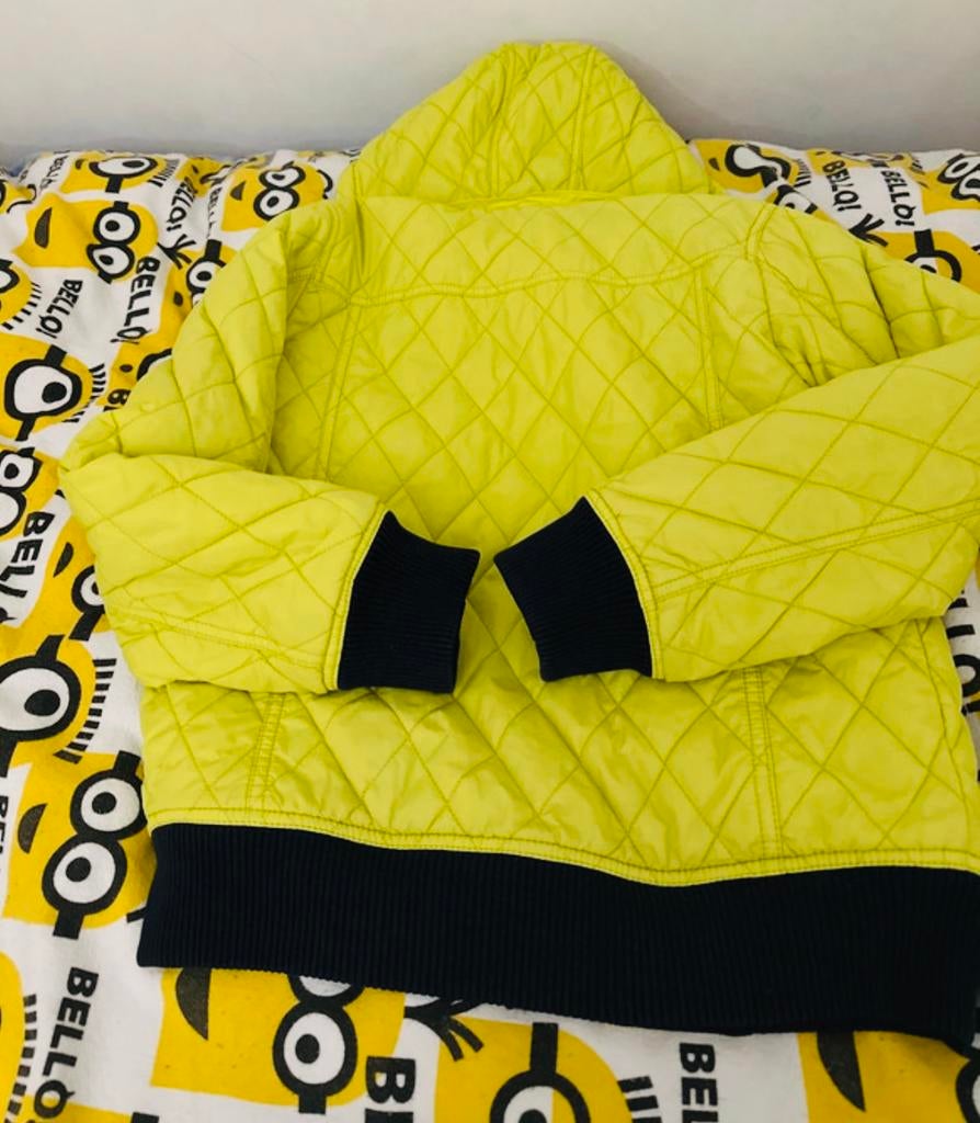 McGregor gele omkeerbare gewatteerde jas, Kinderen en Baby's, Ophalen of Verzenden, Zo goed als nieuw, Jongen, Jas