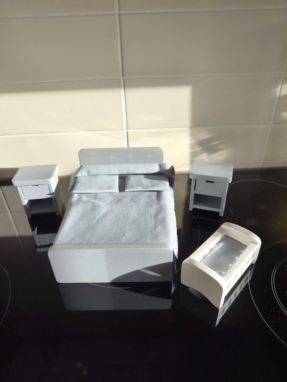 Poppenhuis slaapkamer ByASTRUP, Kinderen en Baby's, Ophalen, Nieuw