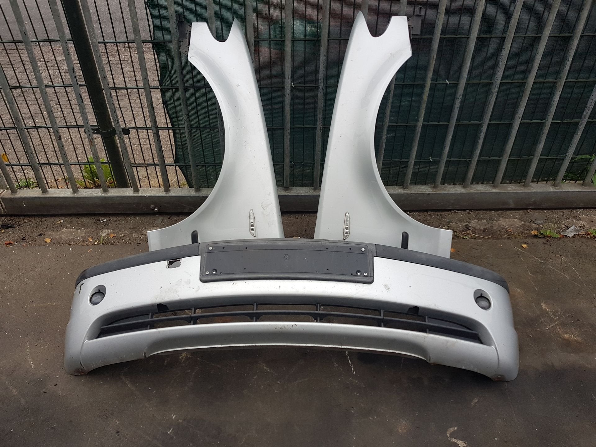 BMW 3SERIE E46 FACELIFT VOORBUMPER BJ 2004, Gebruikt, -, Voor, -