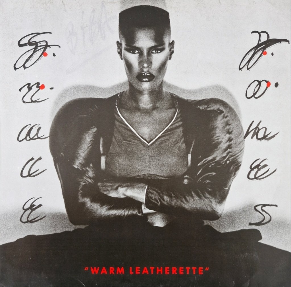 LP Grace Jones "Warm Leatherette ", Cd's en Dvd's, LP, Gebruikt, 12 inch, Beschermende buitenhoes