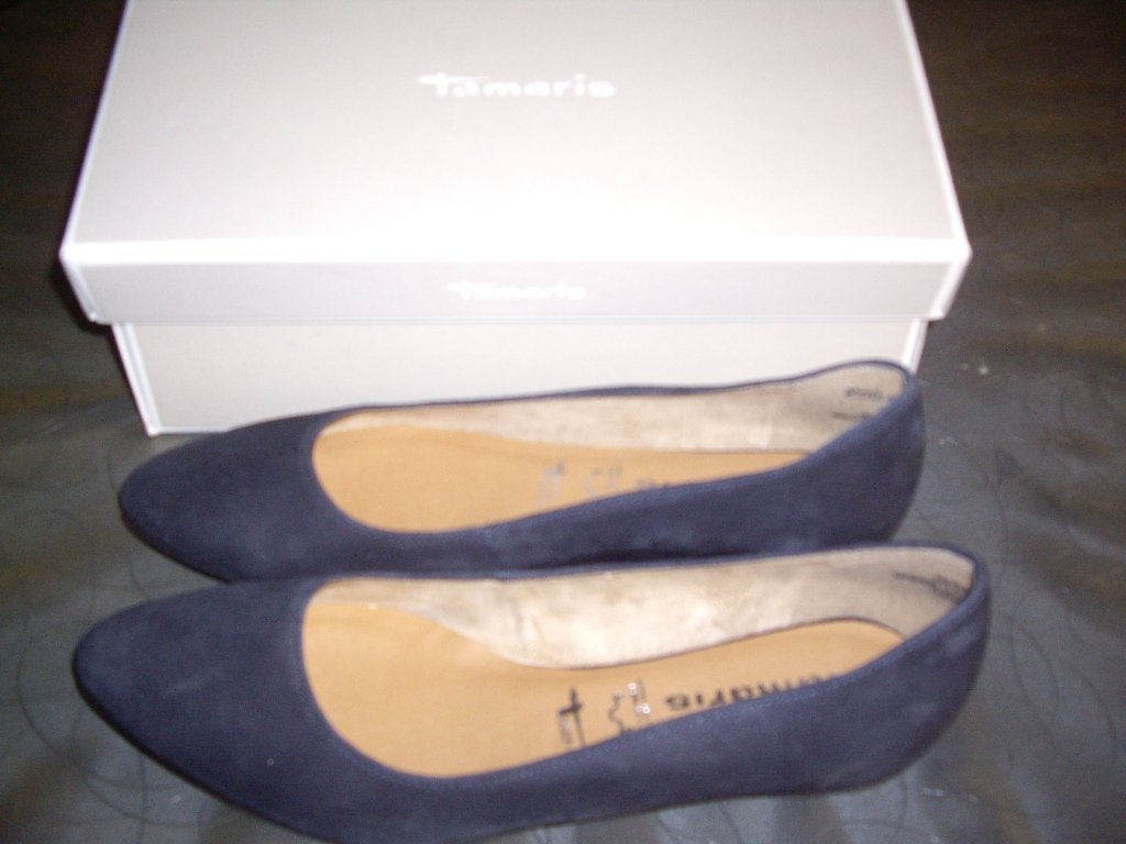Schoenen Tamaris Maat 40, Kleding | Dames, Schoenen, Blauw, Ballerina's, Zo goed als nieuw, Ophalen