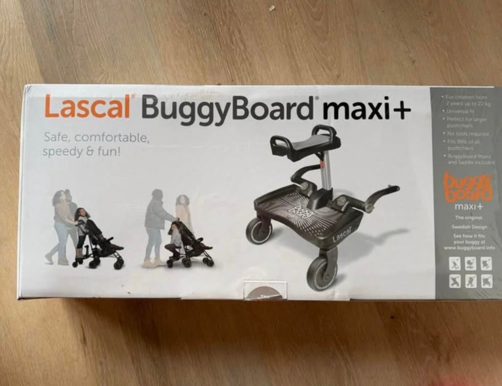 Lascal BuggyBoard maxi+ Nieuw, Ophalen, Zo goed als nieuw
