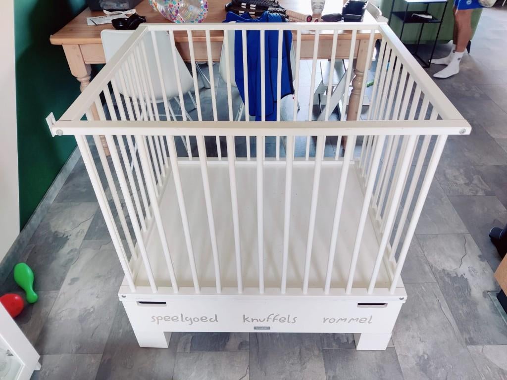 box voor babys, Ophalen, Boxkleed