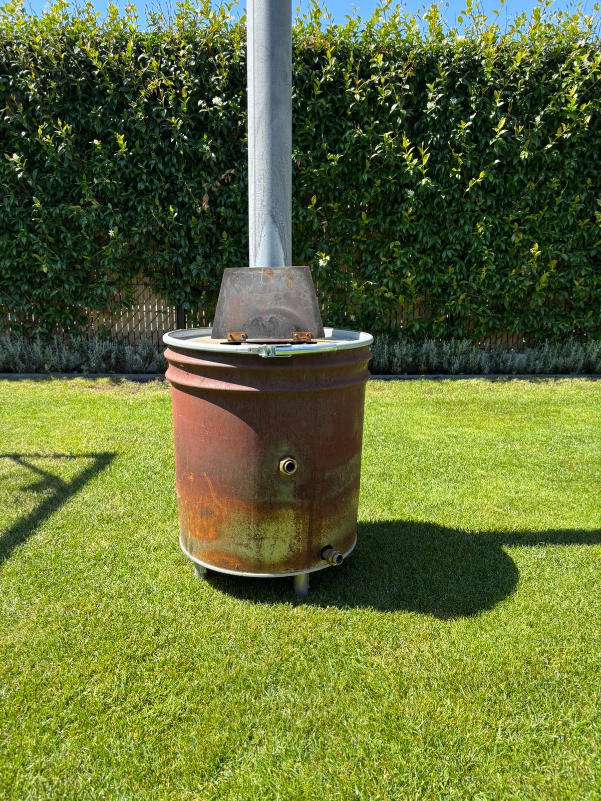 Zwembad verwarming, Tuin en Terras, Ophalen, Zo goed als nieuw, Verwarming