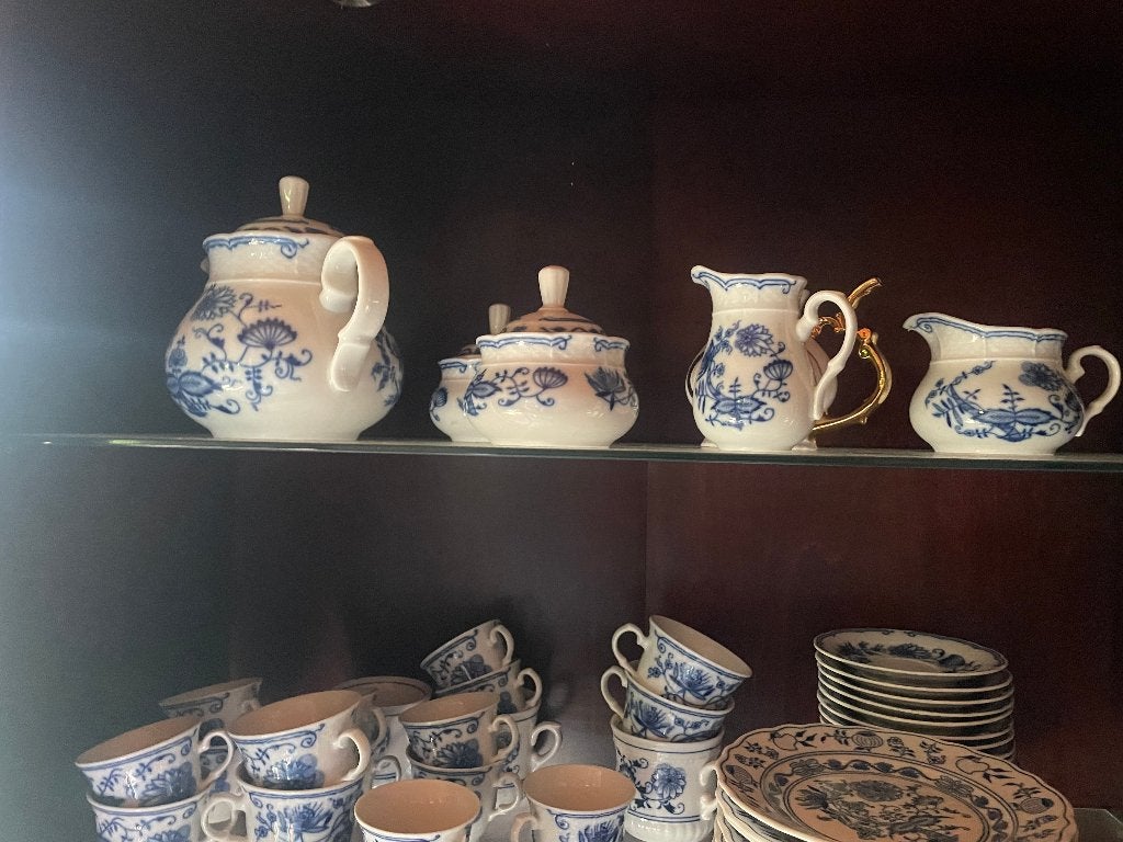 vaisselle bleue de Delft, Enlèvement