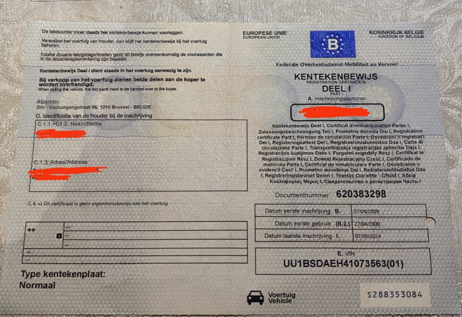 Rode Dacia 2009 (export/onderdelen), Auto's, Stof, Handgeschakeld, 5 deurs, Sandero