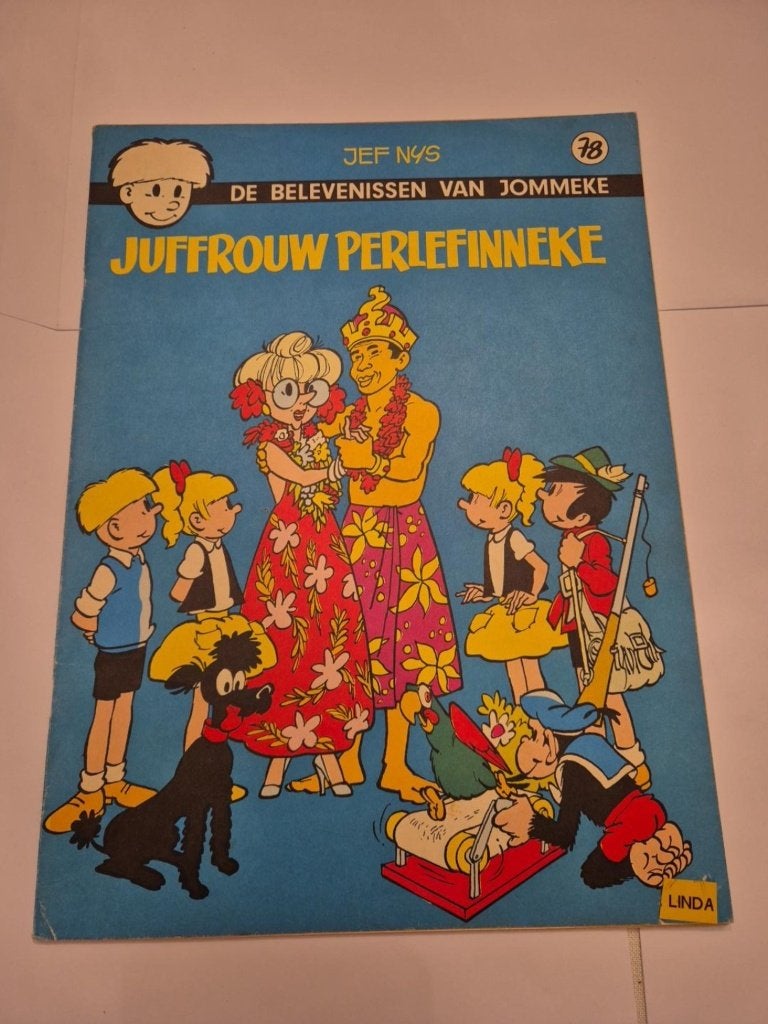 Jommeke nr. 78 – Juffrouw Perlefinneke, Une BD, Envoi, Utilisé