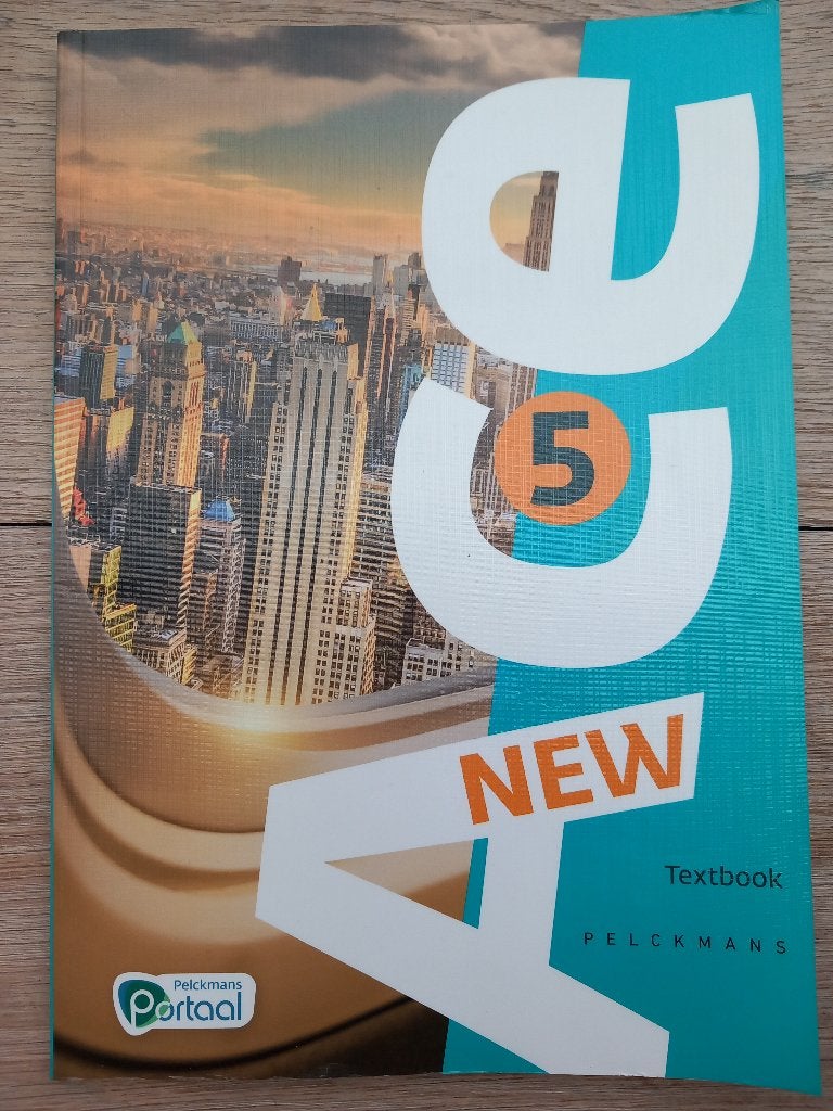 New Ace 5 Textbook, Boeken, Ophalen, ASO, Engels, Zo goed als nieuw
