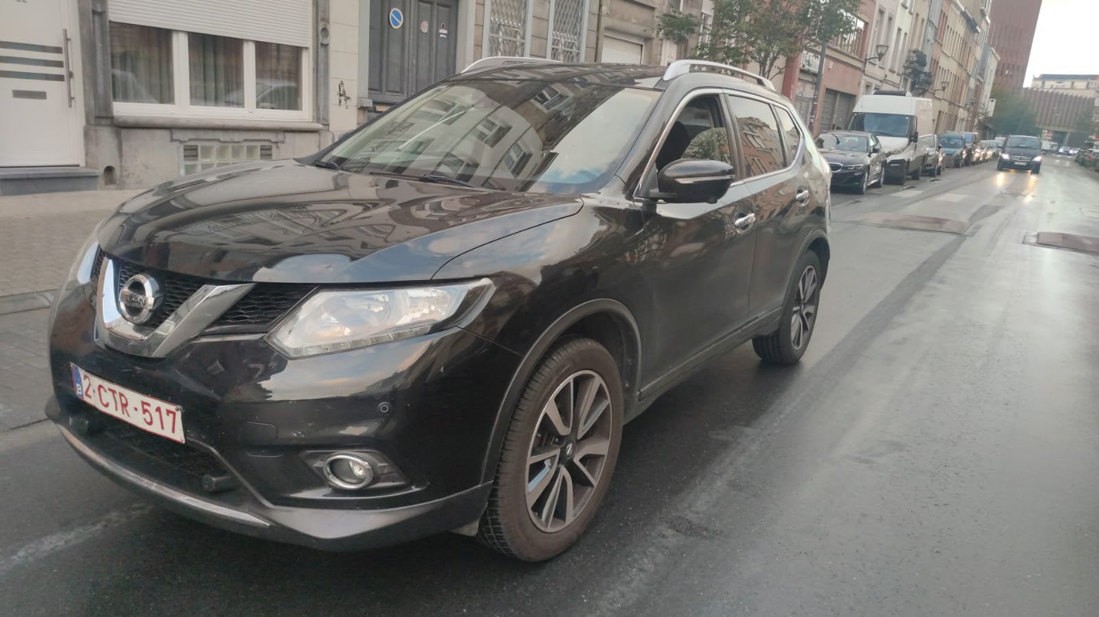 X-TRAIL 1,6D 2017 164,000KM EURO6 AIRCO 5PL 0032471654764, Autos, Euro 6, Entreprise, Boîte manuelle, Noir