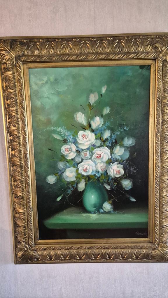 Schilderij van N. Verheyden., Enlèvement