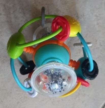 babyspeelgoed infantino speelbal, Ophalen of Verzenden, Zo goed als nieuw, Rammelaar