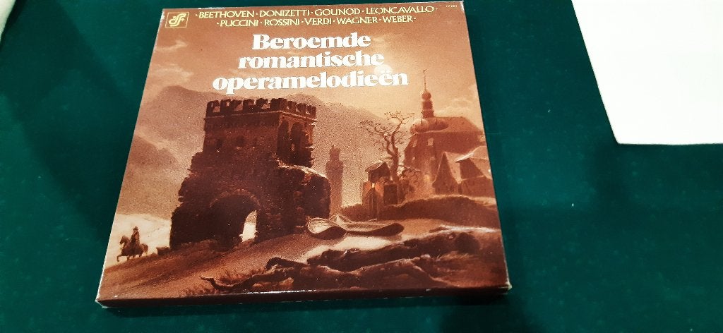 Opera melodieën 3 LP's, Cd's en Dvd's, Vinyl | Klassiek, Ophalen, LP, Zo goed als nieuw, Romantiek