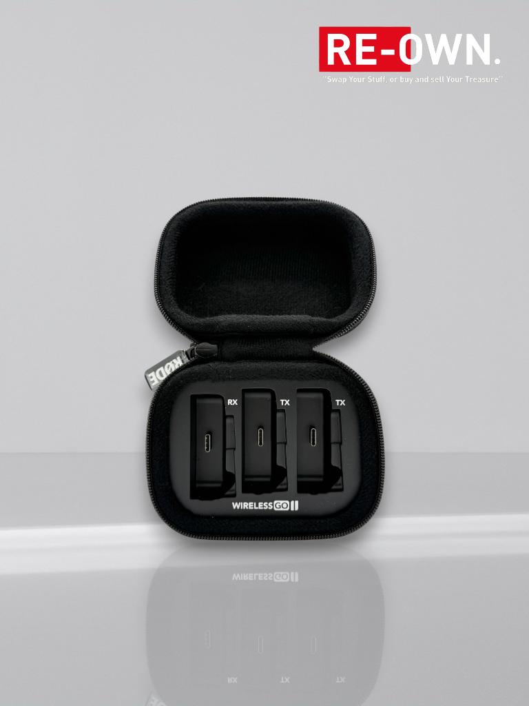 Rode Wireless Go II Charge Case (topstaat + doos + garantie), Musique & Instruments, Microphones, Enlèvement ou Envoi, Comme neuf