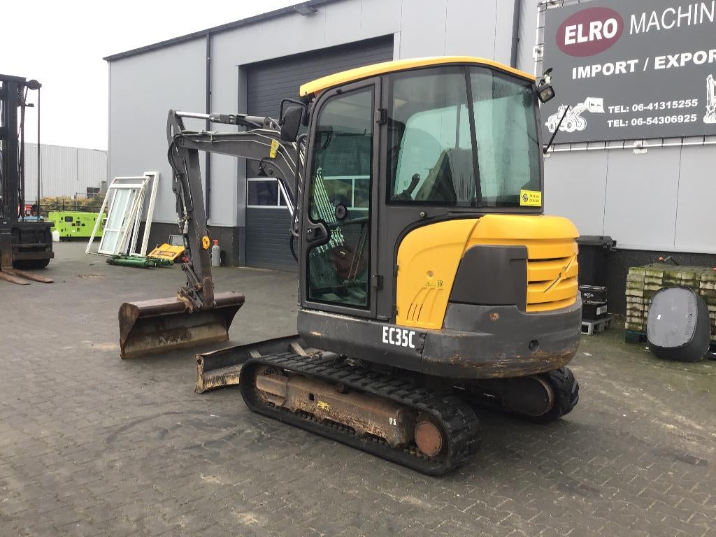 Volvo EC35C, Ophalen, Graafmachine