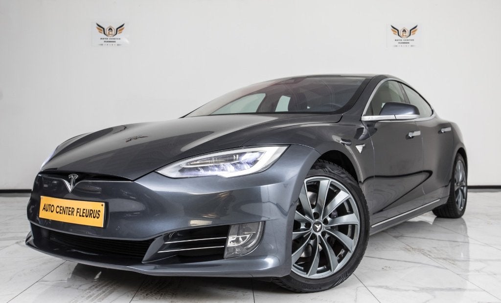 Tesla Model S DUAL 100D / TVA DEDUCTIBLE, Autos, Cuir, Argent ou Gris, Achat, Euro 6