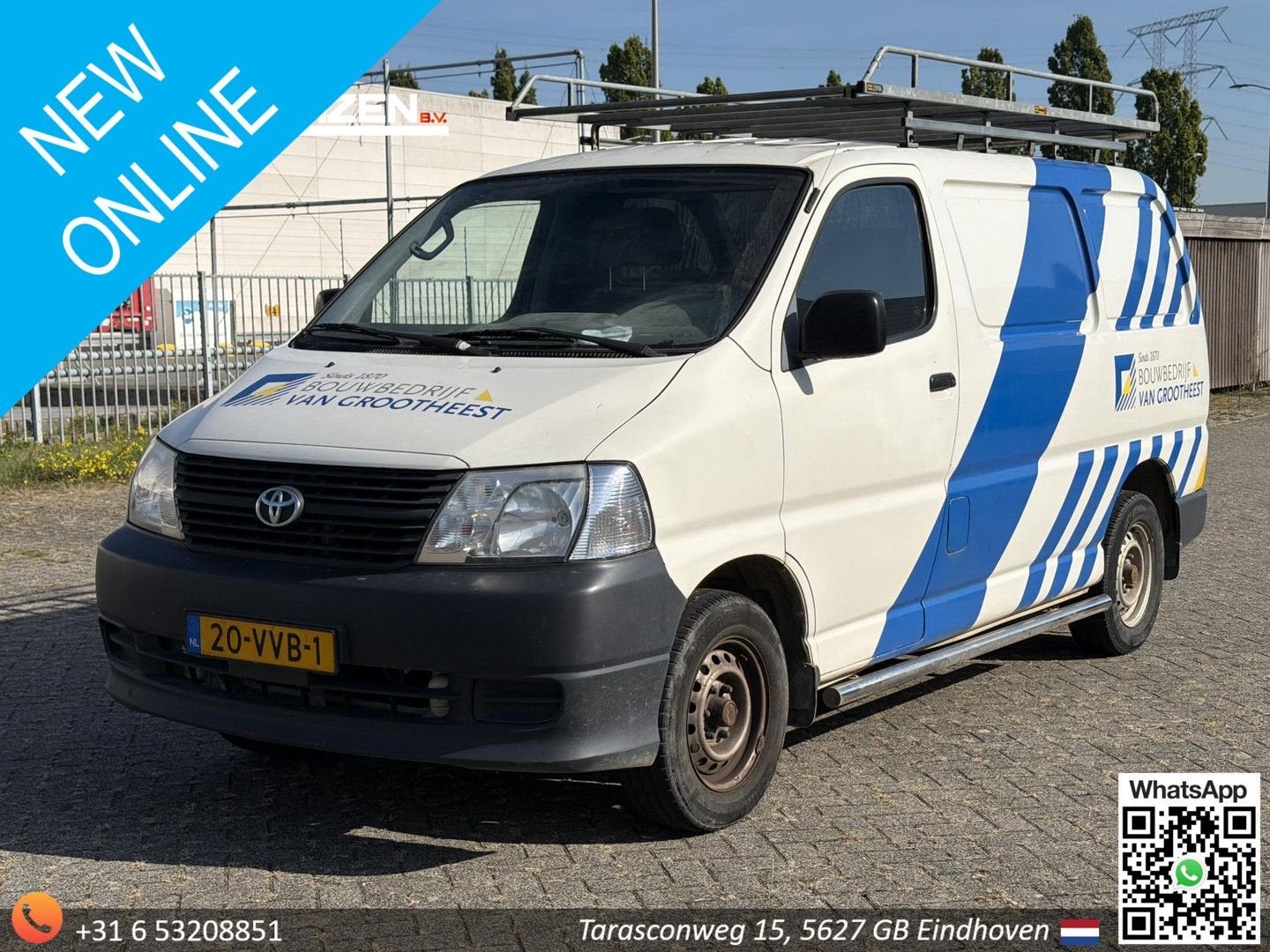 Toyota HiAce 2.5 D-4D KWB Comfort | € 4.950,- NETTO! | Bijri, Auto's, ABS, Bedrijf, Toyota, Te koop