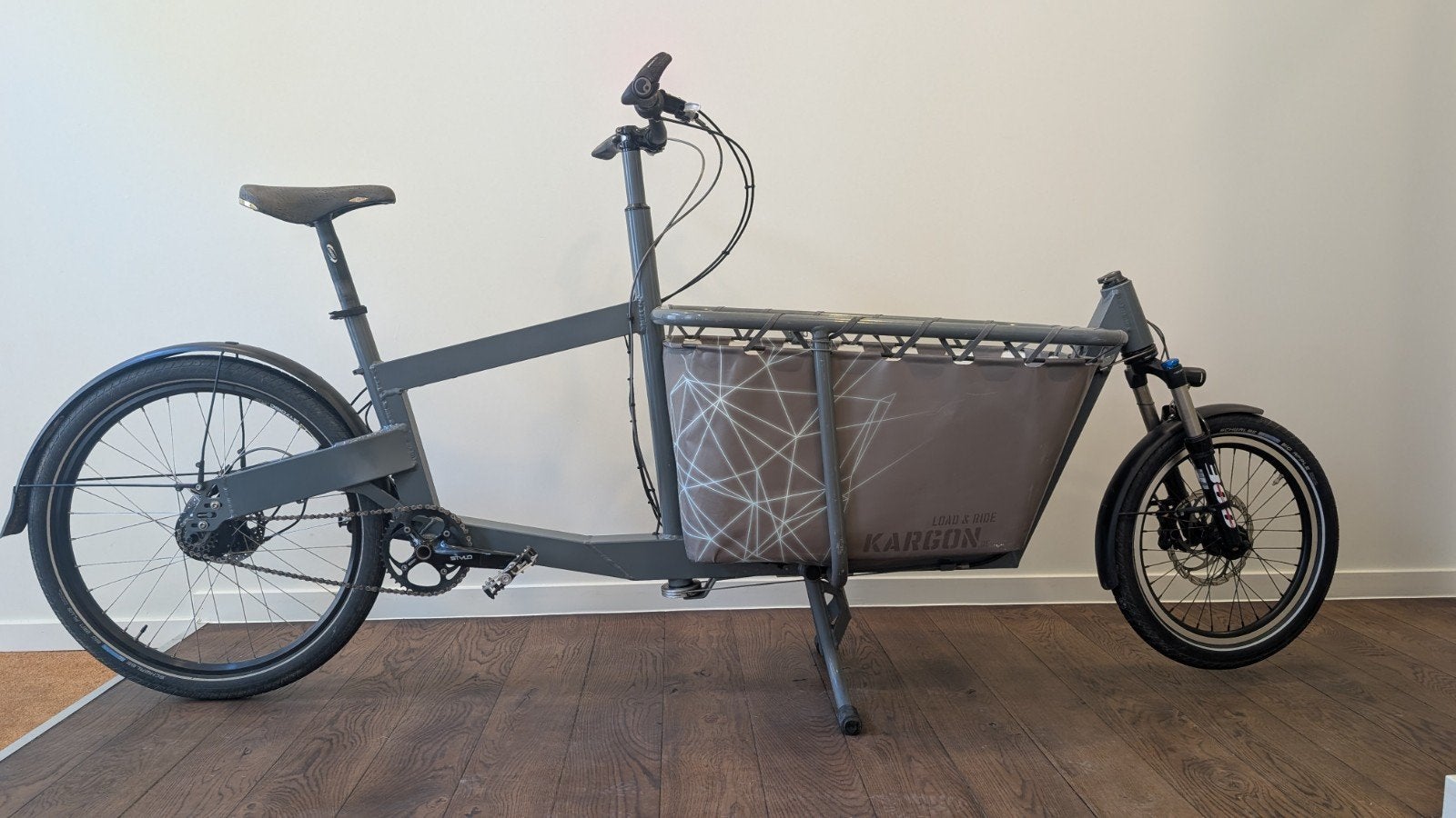 Handmade Kargon Cargofactory One T Bakfiets | Rohloff | XT, Ophalen, Huif