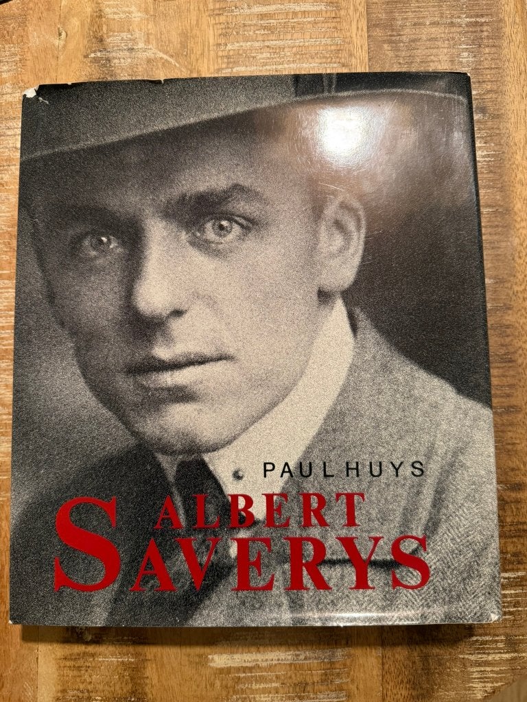 Albert Saverys - Paul Huys, Livres, Art & Culture | Arts plastiques, Peinture et dessin, Enlèvement ou Envoi, Utilisé, Paul Huys