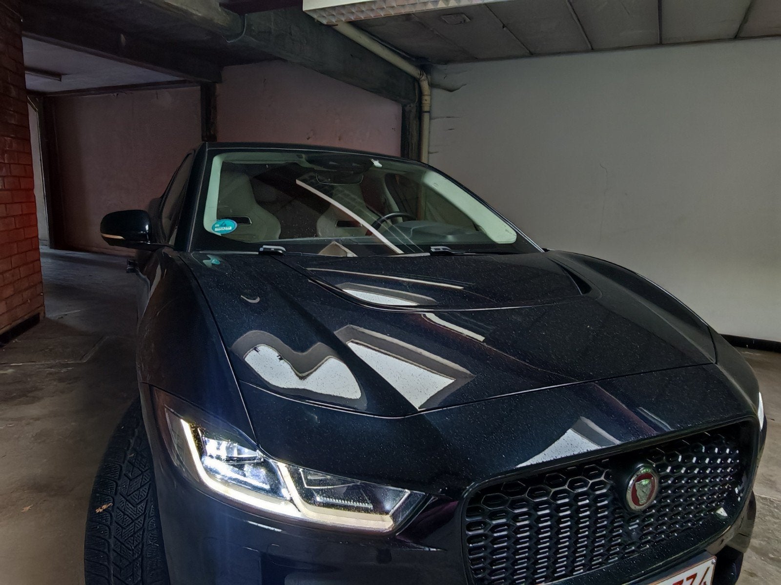 jaguar i pace 400 ev, Auto's, Automaat, 750 kg, I-PACE, Zwart