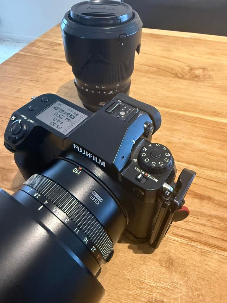 Fujifilm GFX50S ii met GF 32-64 f4 en GF 110 f2, Enlèvement, Comme neuf, Zoom