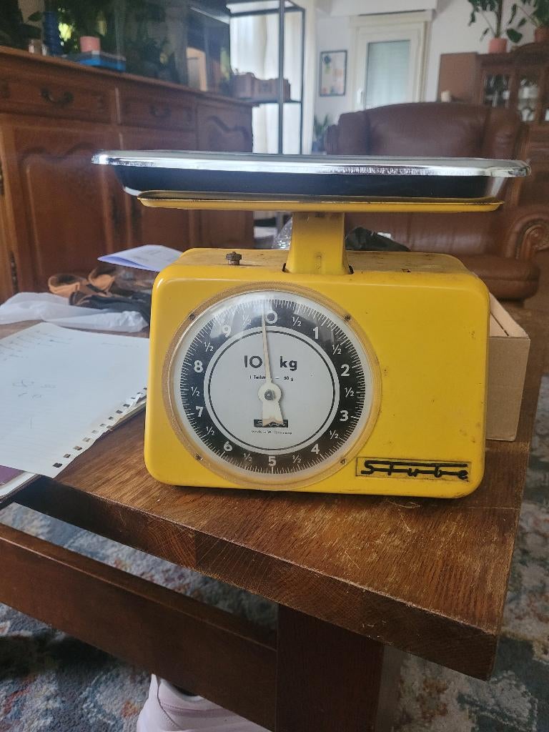 Vintage weegshaal, Ophalen, Keukenweegschaal, Gebruikt, Minder dan 10 kg