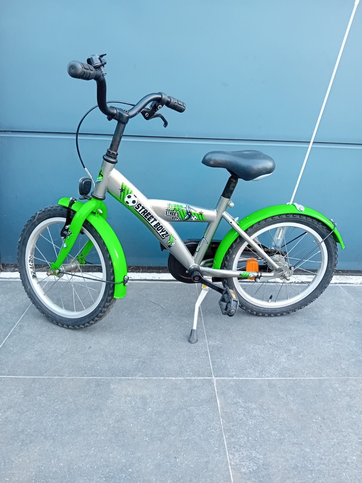 Kinderfiets 3 tot 6 jaar, Enlèvement
