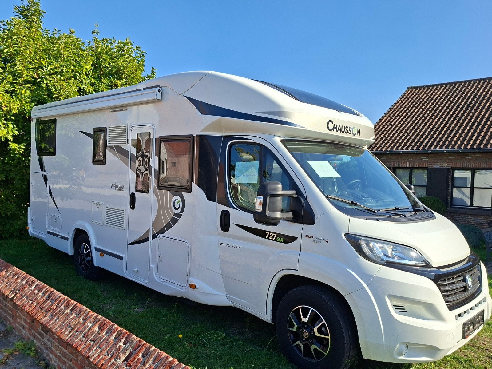 mooie camper, Ringverwarming, Fiat, 7 tot 8 meter, Chausson