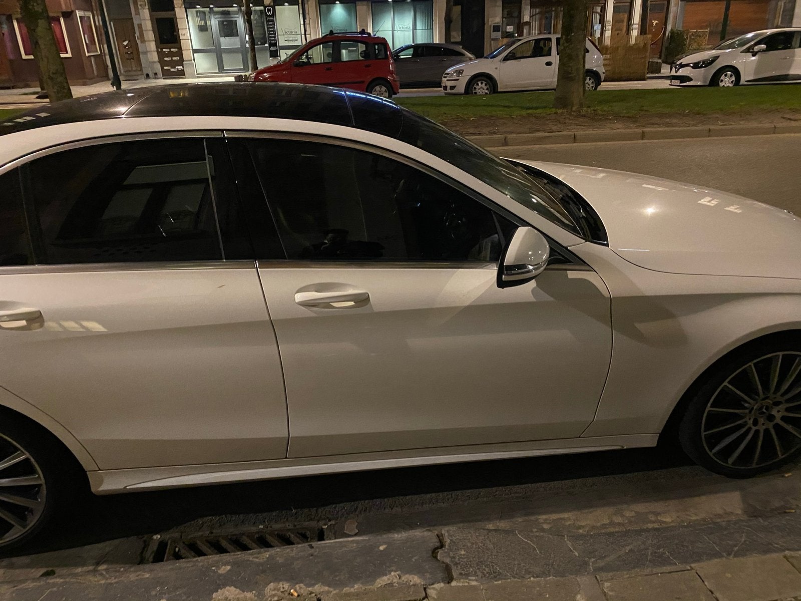 Mercedes classe c200d 2019, Achat, Toit panoramique, Particulier, Gris