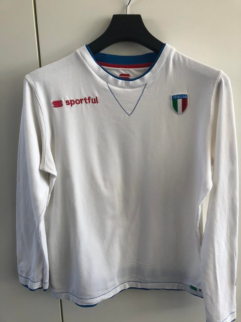 T shirt sportful Italia, Maat 52/54 (L), Wit, Ophalen of Verzenden, Gedragen