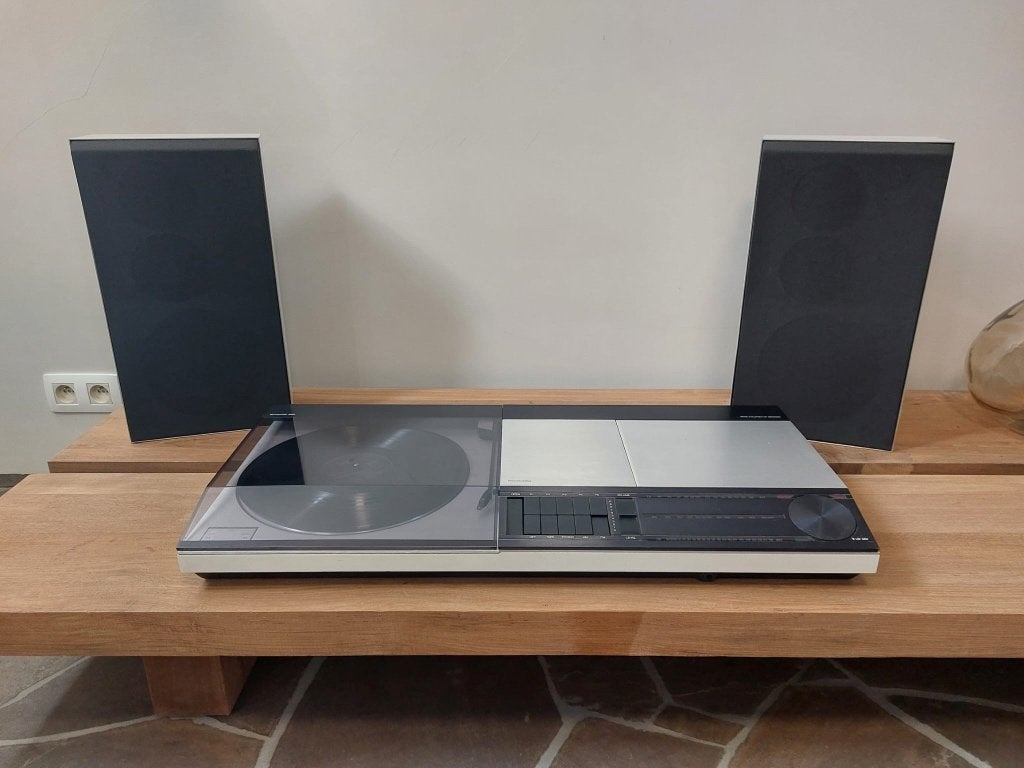 Bang & Olufsen Beocenter 3300 met 2 Beovox S40 speakers, Audio, Tv en Foto, Platenspelers, Ophalen, Niet werkend, Platenspeler