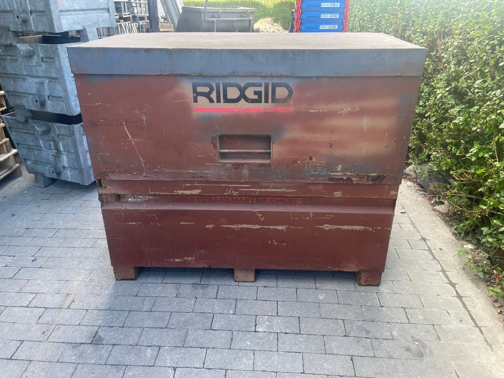 Ridgid koffer, Ophalen, Zo goed als nieuw