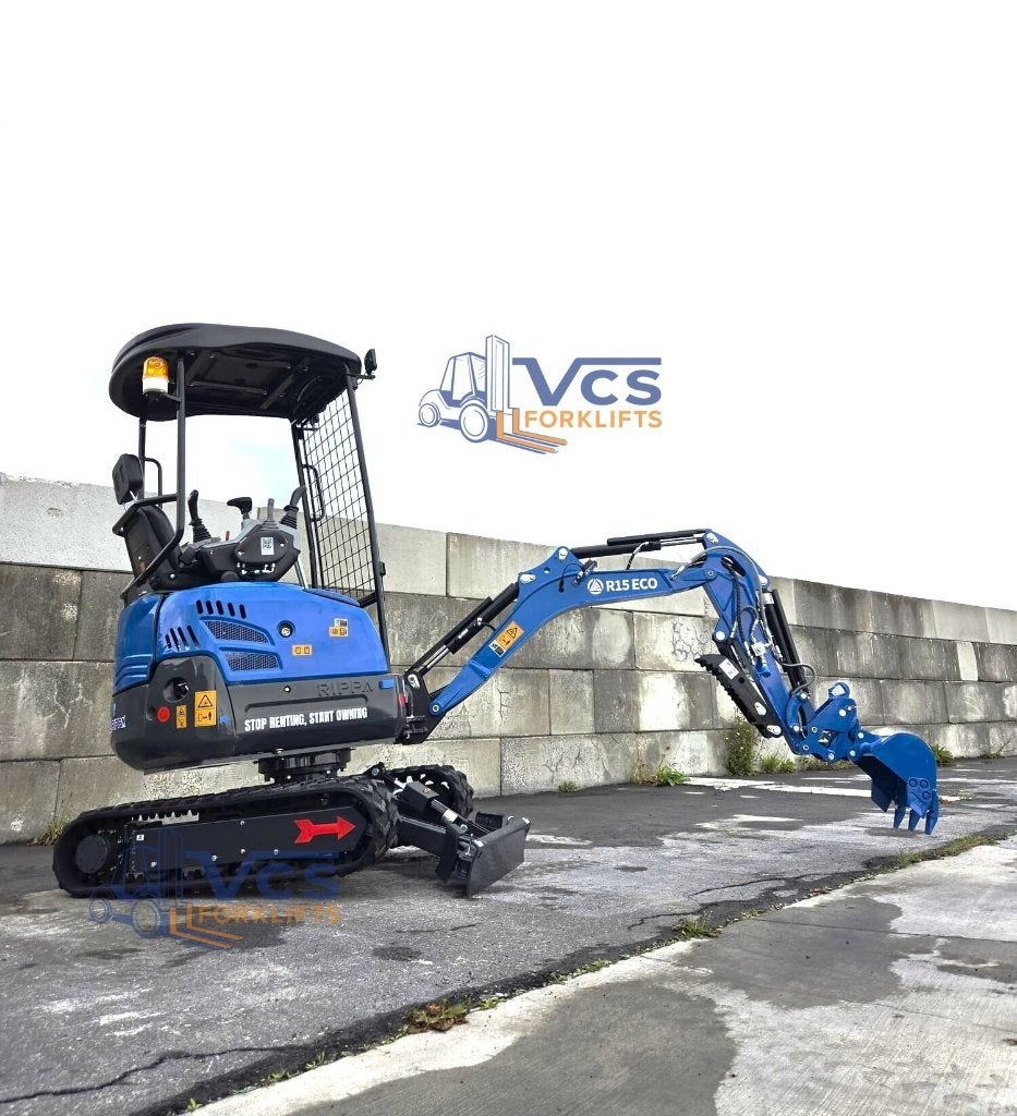 Rippa R15 PRO MINIGRAVER met KUBOTA motor en vele opties, Ophalen, Graafmachine