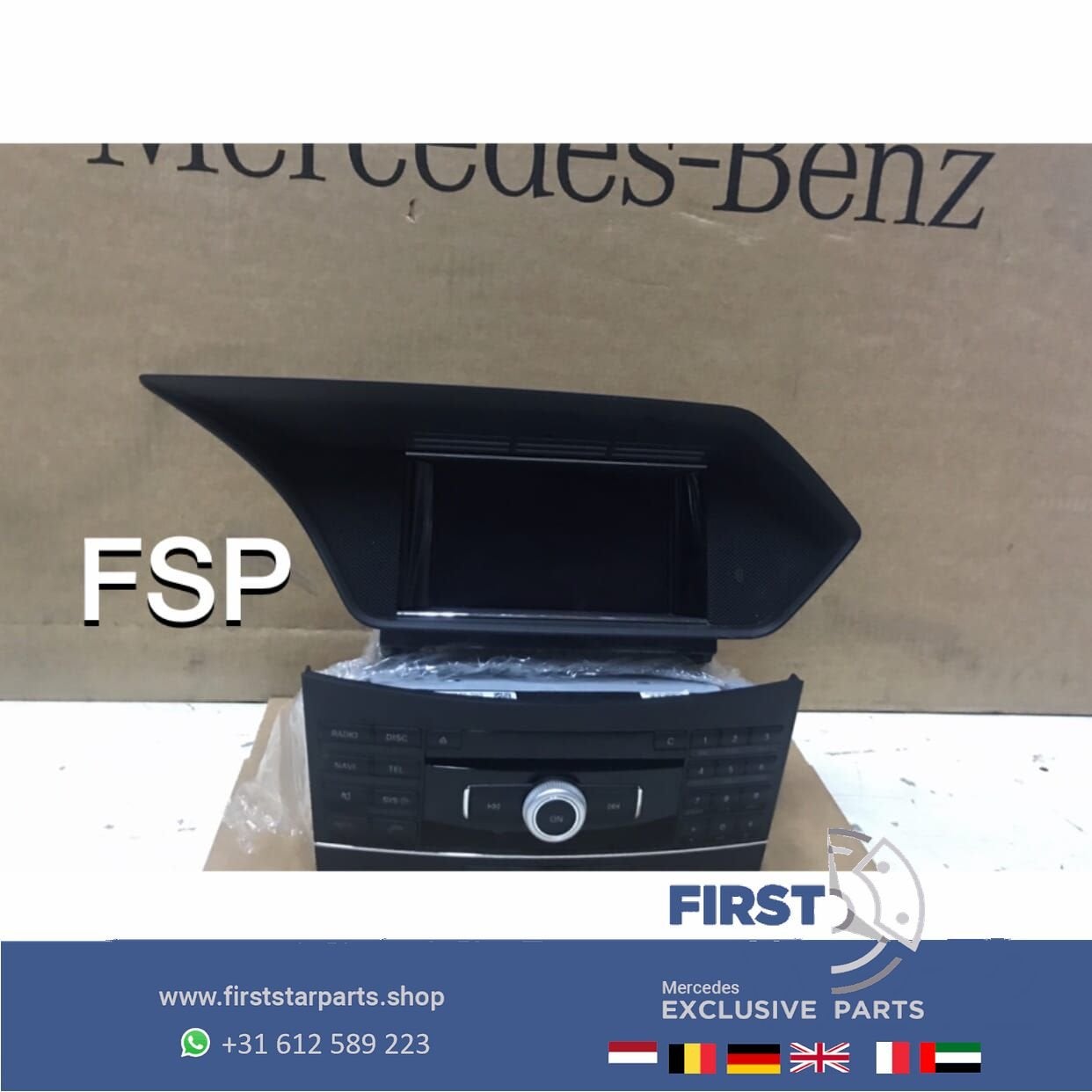 W212 RADIO NAVIGATIE SET TEL CD Mercedes E Klasse 2009-2016, Enlèvement ou Envoi, -, -, -