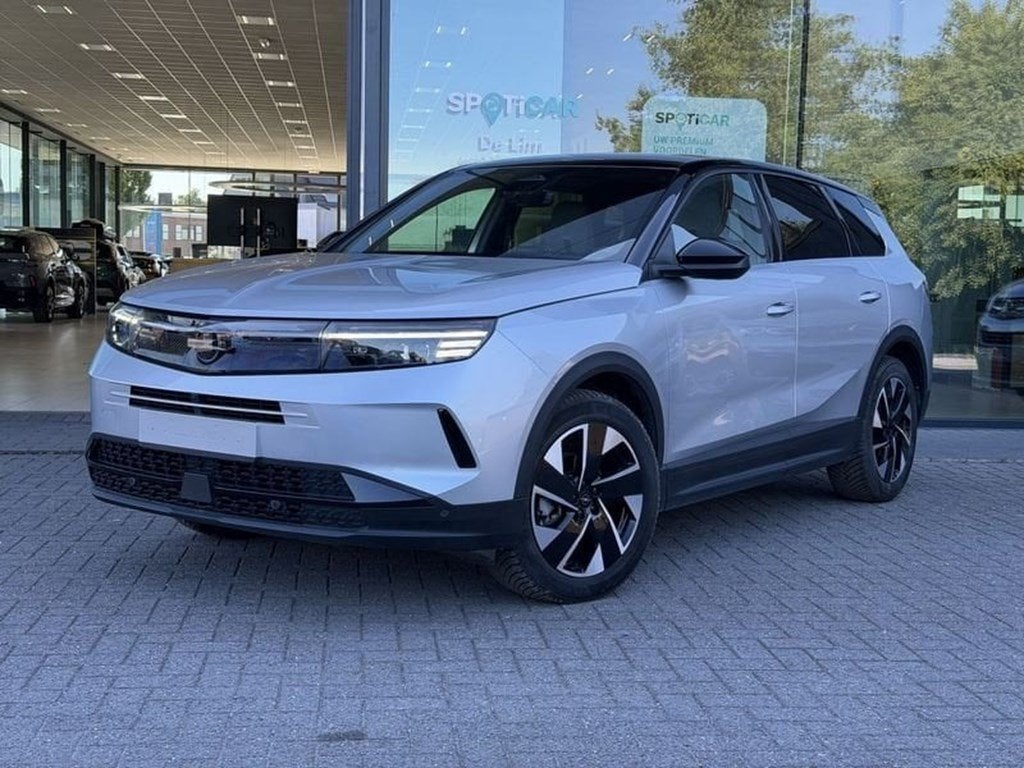 Opel Grandland 1.2 Turbo Hybrid GS *Navi*360 Camera*CarPlay, Auto's, Zwart, 136 pk, Bedrijf, 5 zetels