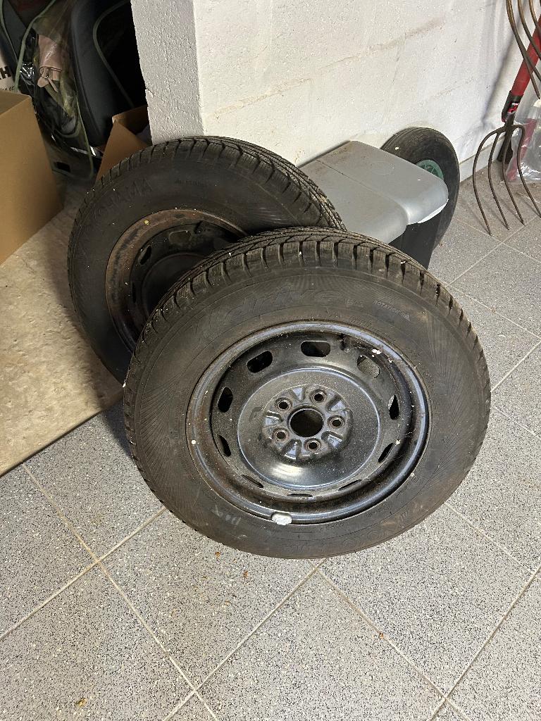 175/70/R14 84T, 2 roues avec pneus Yokohama, (Zemst), 14 pouces, Pneus et Jantes, 4 Saisons, 175 mm