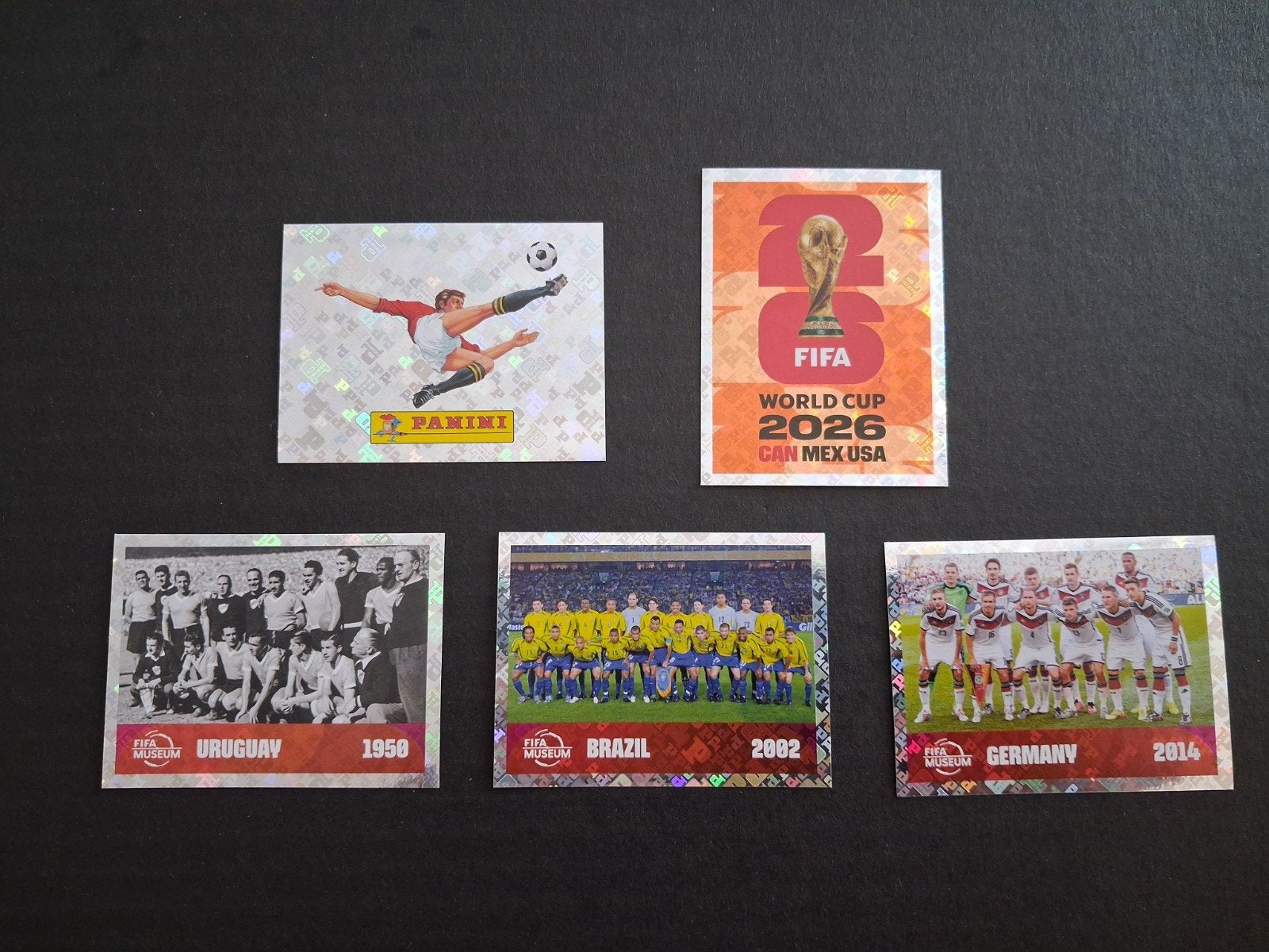 Panini FIFA World Cup 2026 "Zulveren stickers" 00 - FWC New, Verzenden, Nieuw, Meerdere stickers