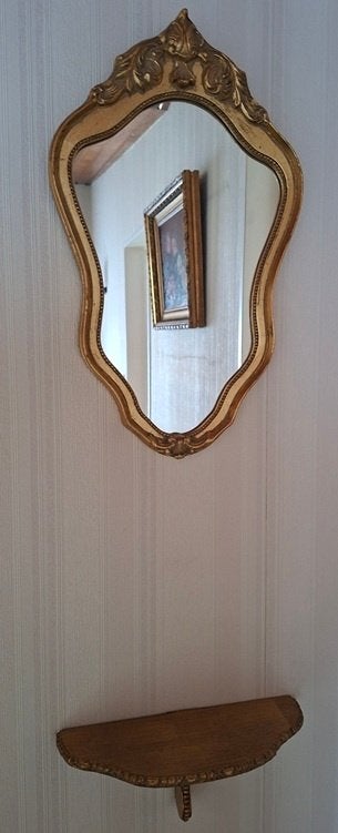 Klassieke spiegel, Ophalen