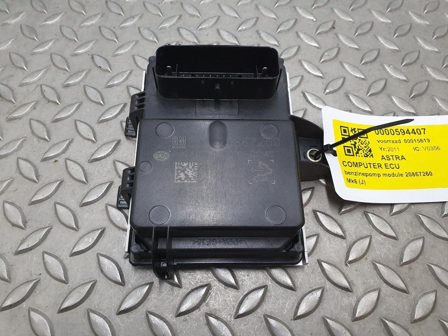 OPEL ASTRA 1.4 Turbo Sport COMPUTER ECU 2011, Ophalen of Verzenden, Gebruikt, Stiba lid