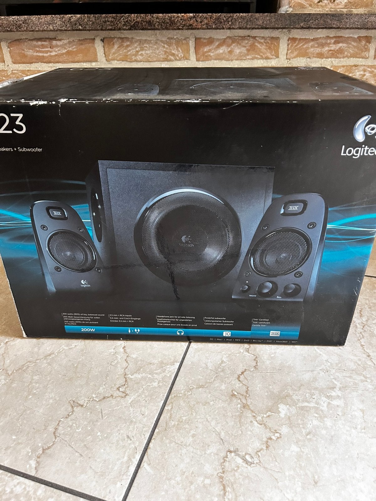 Logitech z623, Enlèvement, Utilisé