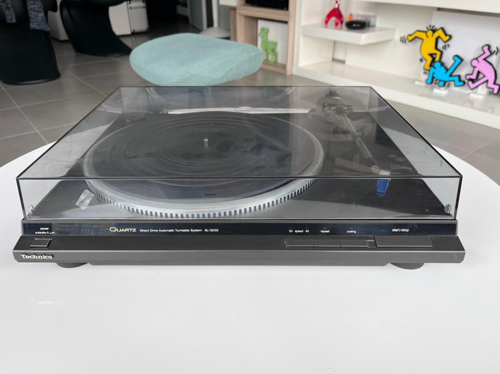 Technics Quartz SL-QD33, TV, Hi-fi & Vidéo, Tourne-disque, Enlèvement, Technics, Automatique