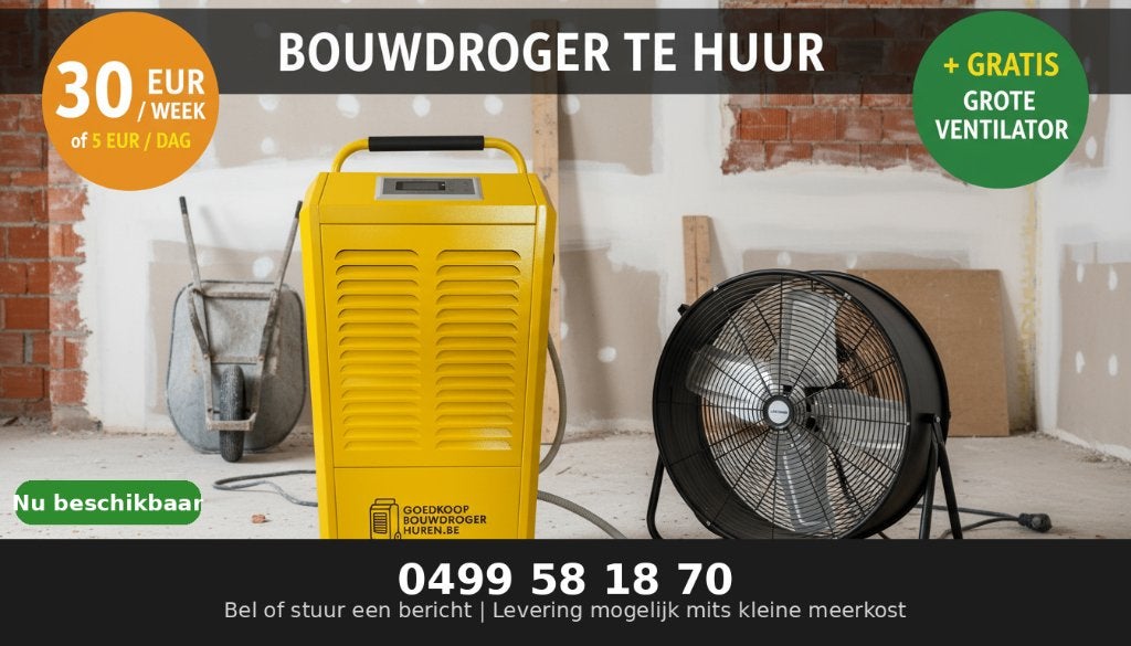 bouwdroger huren GOEDKOOPSTE Lokeren, Enlèvement