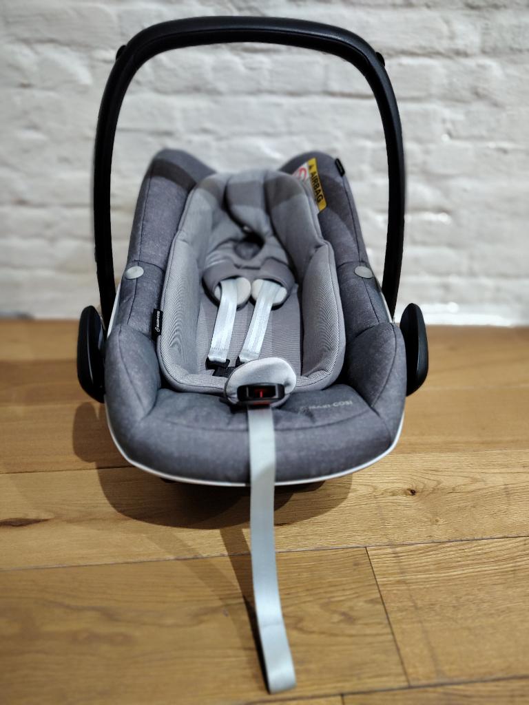 Complete set Maxi-Cosi: wandelwagen, draagmand en autostoel, Ophalen, Zo goed als nieuw, Maxi-Cosi